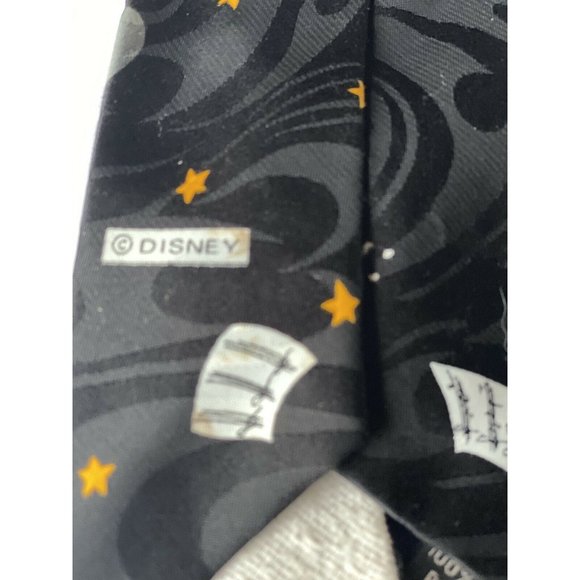 DISNEY Mickey Mouse Conductor Donald Duck Drummer Black Music Tie BALANCINE INC - Picture 4 of 6